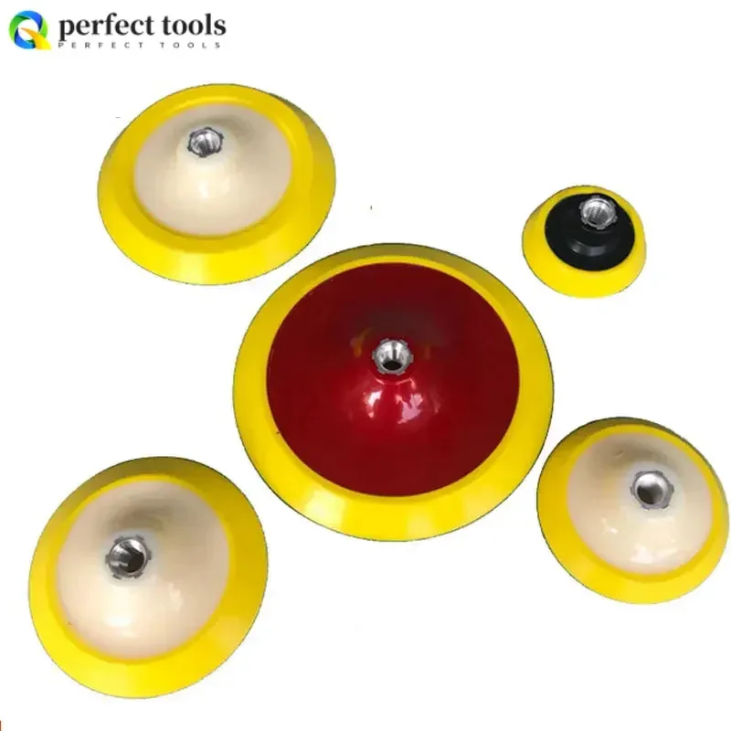 M14 M8 M10 Steunschijf Auto Polijstmachine Motorkap Dia 5 inch Haakse Slijper Wiel Schuurmachine Papier Disc Auto polijstmachine Draad Gereedschap