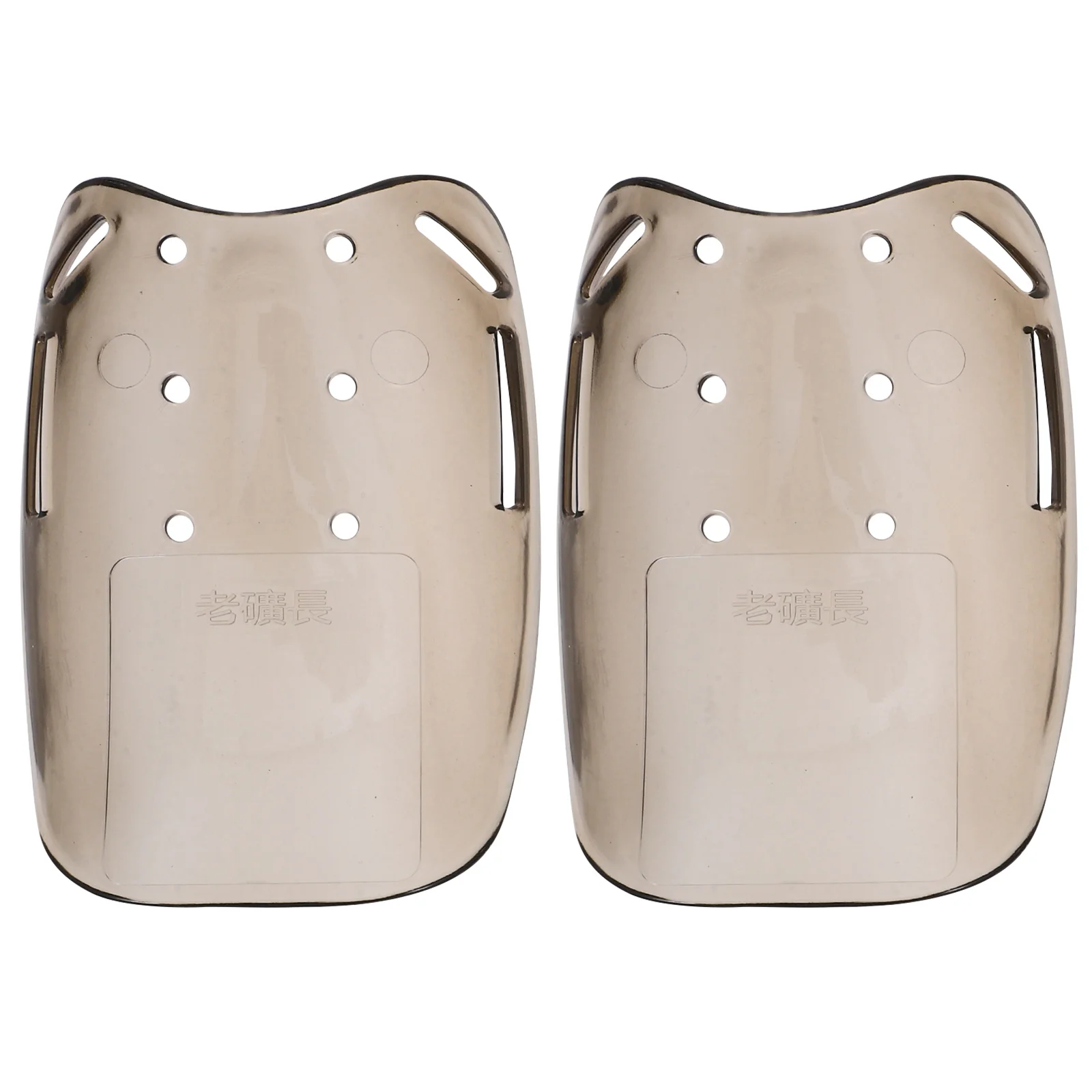 

2pcs Foot Cover Safety Shoe Protector Guards Work Boot Covers Warehouse Construction ABS Material Anti Smash Transparent