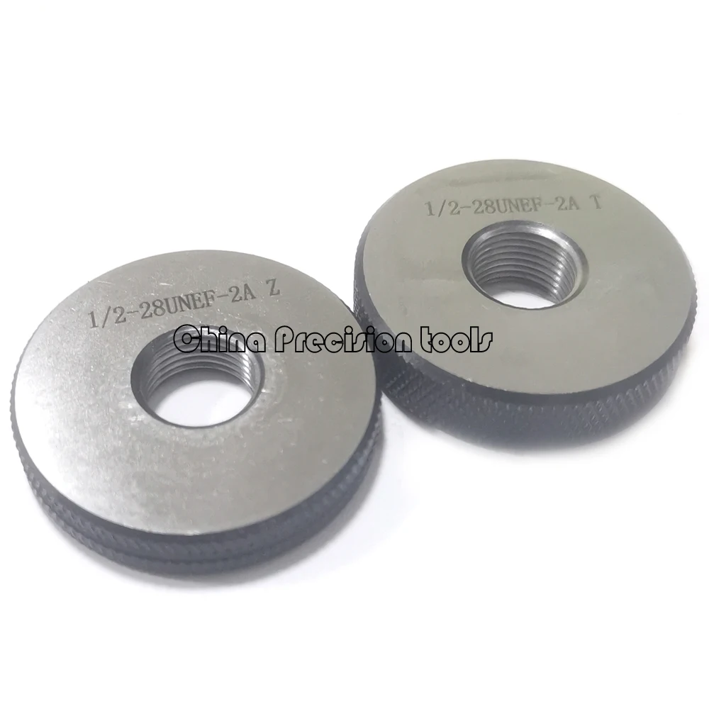 Unified thread ring gauge set 2A UNC UNF UNEF UNS 1/4 5/16 3/8 7/16 1/2 9/16 Fine Screw threads gauges sets UN 5/16-24 1/2-28