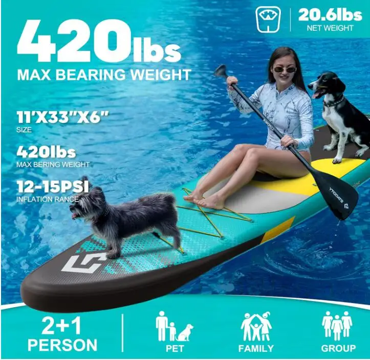 Wholesale Best Selling Stand-up Paddle Board Accessory All-Round Beginners' PVC & EVA Material for Beginners