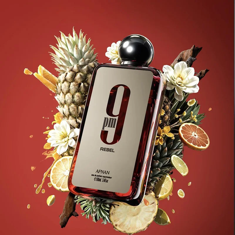 

Afnan 9PM Спрей для парфюмерии для мужчин и женщин, 3,4 унции / 100 мл стойкий янтарный ванильный аромат для повседневного ношения Спрей для тела