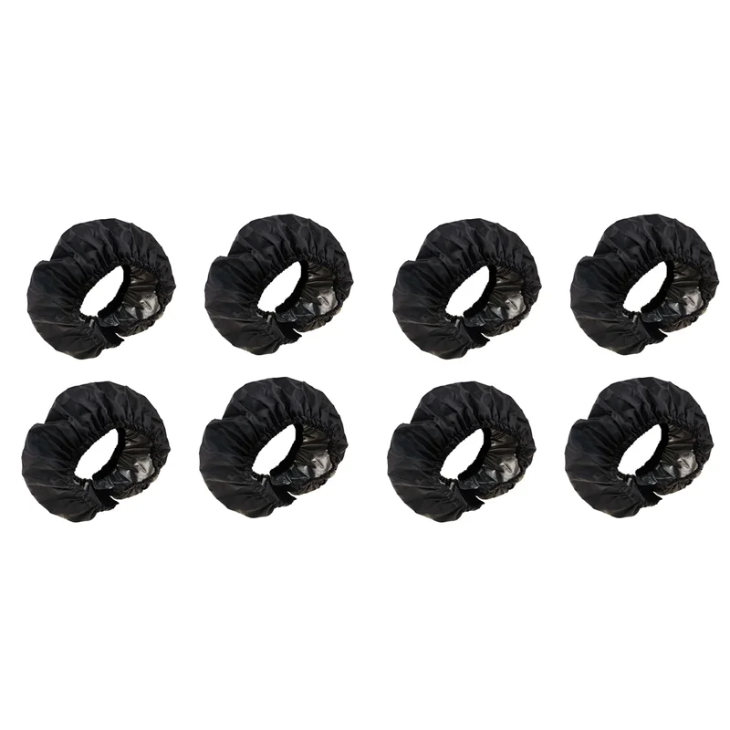 

DELAM-8X Baby Stroller Wheel Cover Dustproof Wheelchair Tire Protector Infant Pushchair Pram Wheel Anti-Dirty Cover 25CM