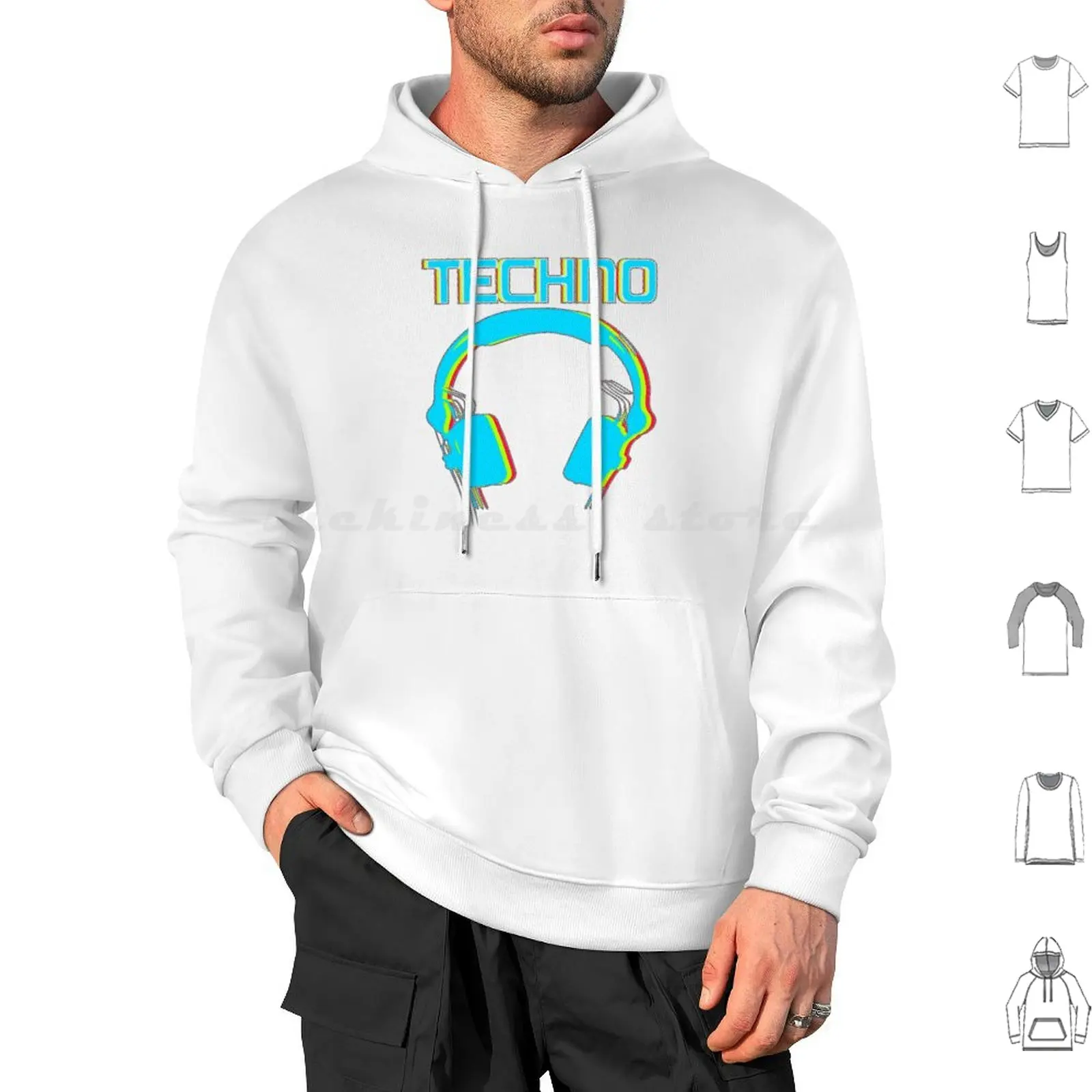 Sudadera con capucha Techno de algodón de manga larga Tresor Berlin Techno Berghain Alemania música de baile Cool Cult Festival Retro icónico