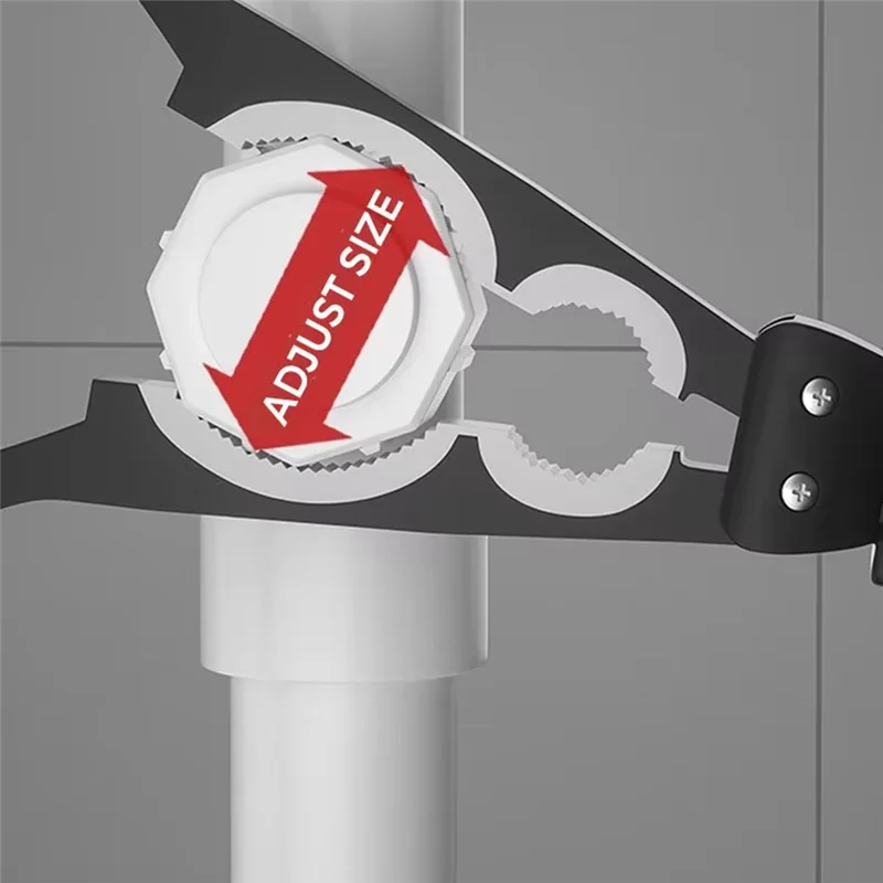 

FYBL-New Bathroom Screw Quick Release Wrench Portable Universal Large Opening Wrench Bathroom Water Pipe Specific Repair Tool