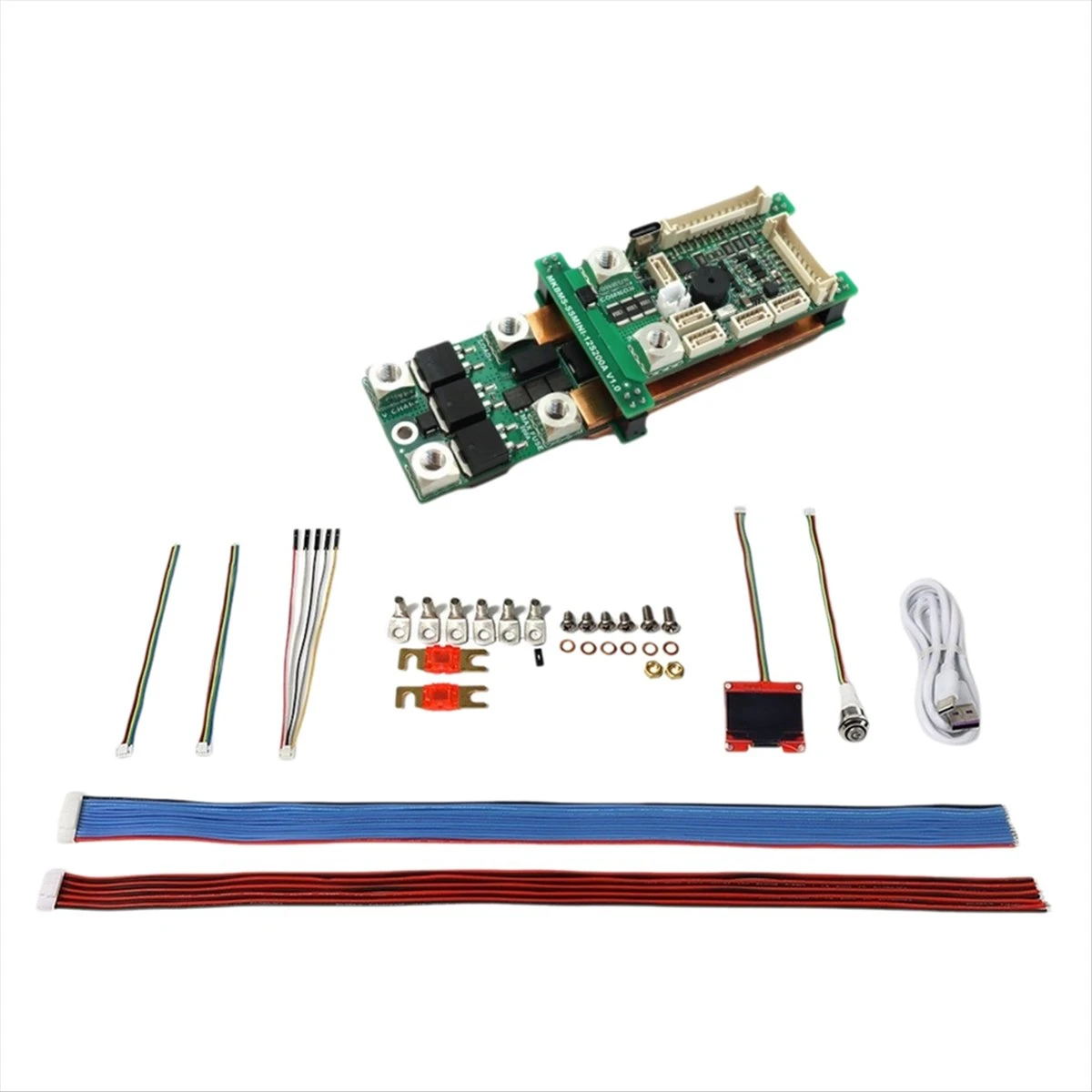 A61P 12S 200A Battery Protection Board Intelligent Integrated Board with Balancing for Electric Scooters Electric Bicycle