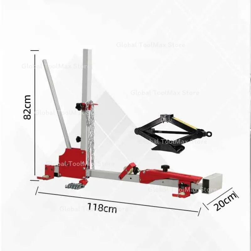 LT200 Auto Body Puller Kit With Jack, Quick Car Dent Repair For Vehicle Collision Restoration, Garage Tool