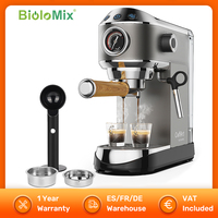 BioloMix Multiple Capsule Coffee Machine Semi Automatic Coffee Maker for Espresso, Cappuccino, Latte and Mocha Cafeteria 20 Bar