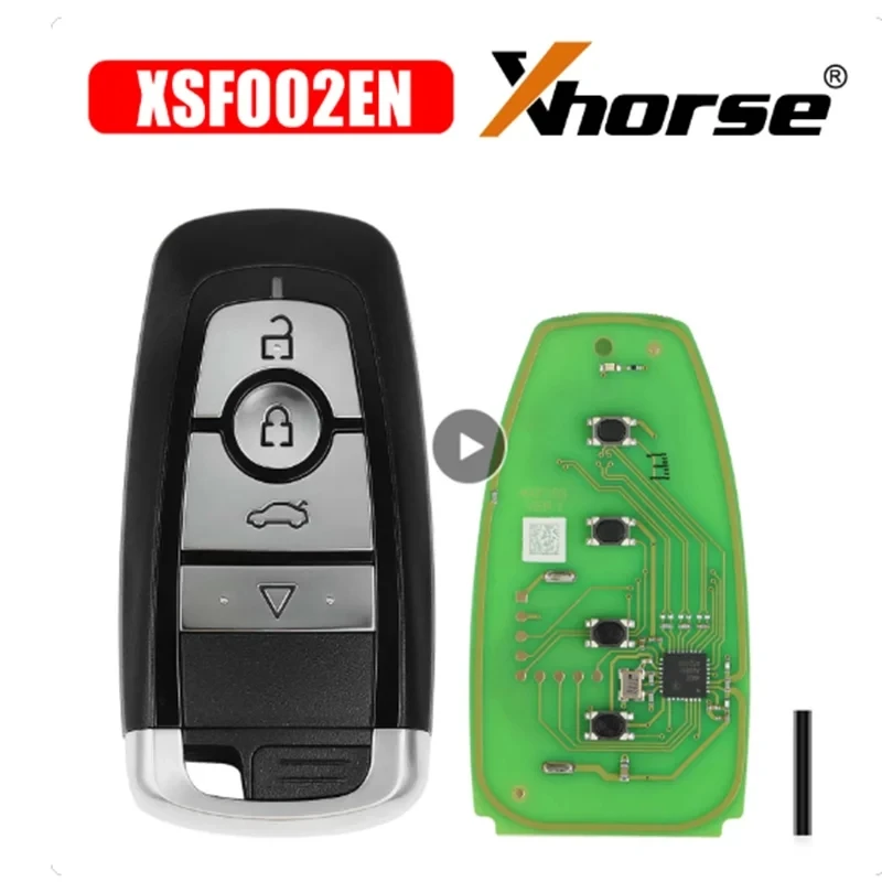 

Xhorse XSFO02EN XM38 Smart Key for-Ford Style 4 Buttons VVDI Universal Remote Support 8A 4D 46 47 48 49 4A MQB48 MQB49