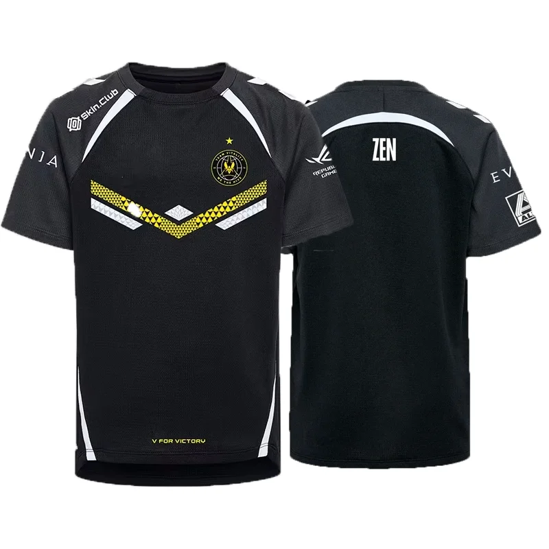 Zywoo جيرسي حيوية بطل تي شيرت 2025 جديد CS2 Esports نادي المهنية اللاعبين التدريب موحدة المتضخم ألعاب المشجعين #6