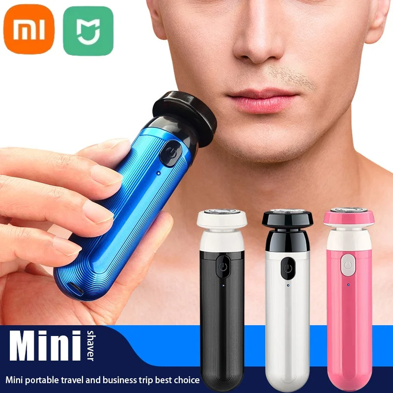 Xiaomi Low Frequency High-Speed Fast Mini Portable Charging Beard Electric Shaver Can be Removed in One Step Suitable for Men