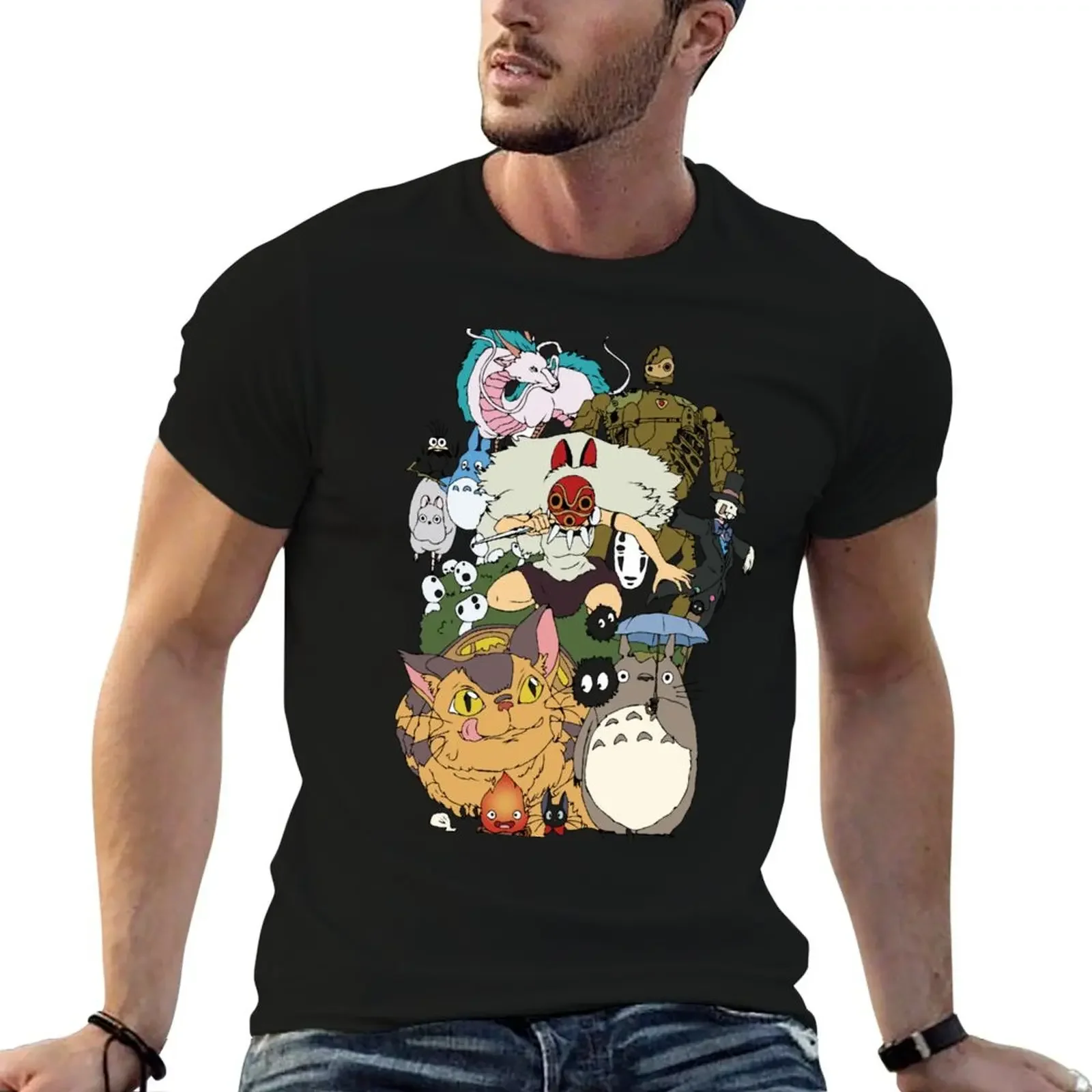 

Anime Characters From Anime Movie T-Shirt cotton graphic tees funny shirt cotton t shirts men