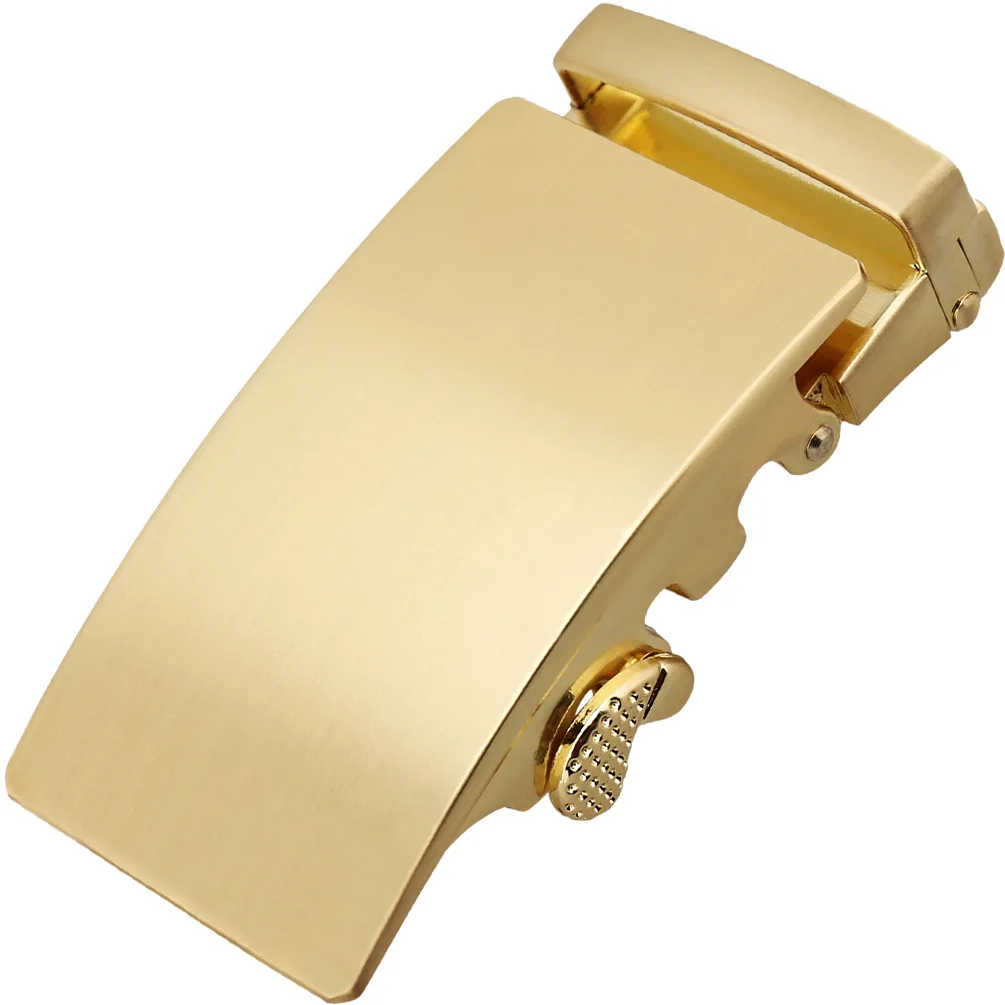 New Automatic Buckle Head, Men's Belt Buckle, white Zinc Alloy Belt Buckle 3.5cm