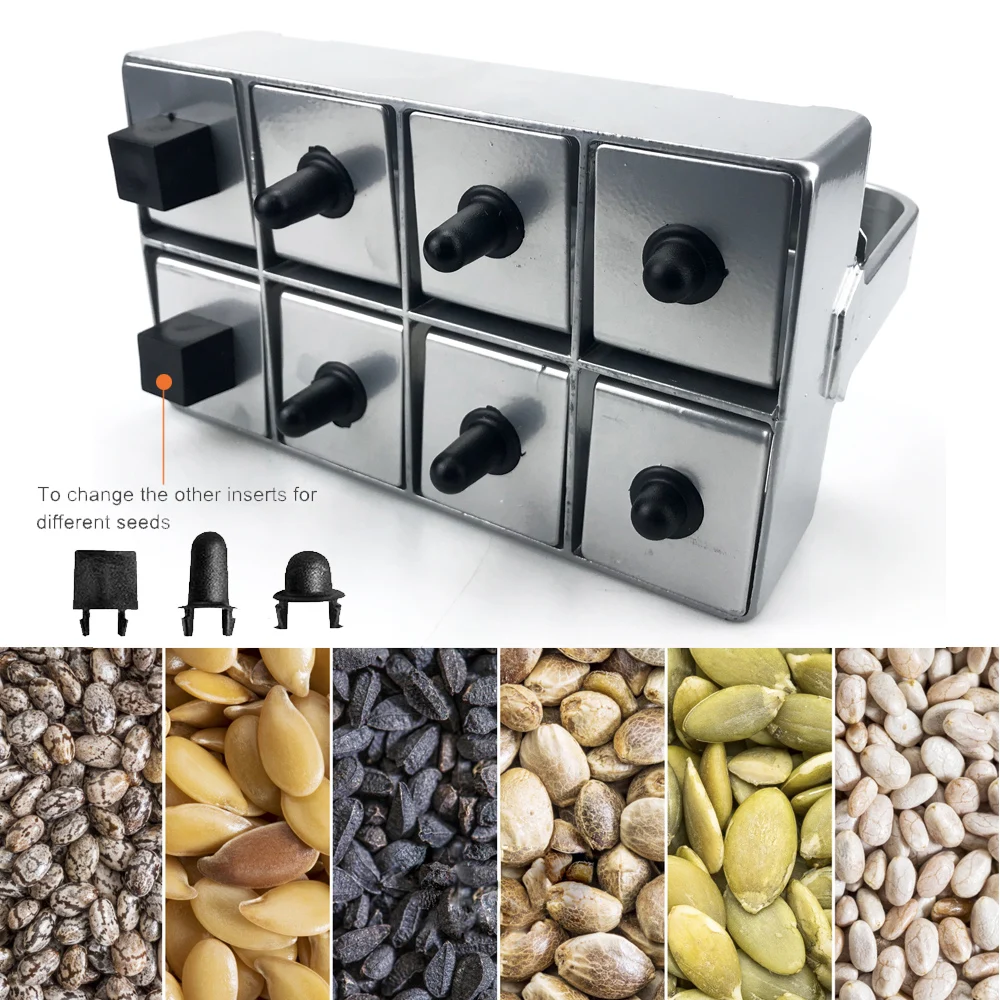 

Используется для рассады, садовых принадлежностей, двухъярусная ручная машина для изготовления блоков почвы для рассады, 2-дюймовый инструмент для блокировки почвы