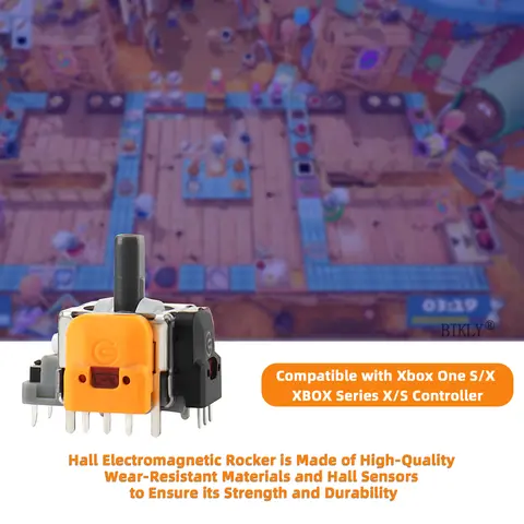 Xbox One Xbox Series S/X कंट्रोलर 3D एनालॉग थंबस्टिक रिपेयर पार्ट्स किट एक्सेसरी के लिए रिप्लेसमेंट हॉल इफ़ेक्ट जॉयस्टिक 10 best sales एक्सबॉक्स सीरीज एक्स नियंत्रक भागों - №10