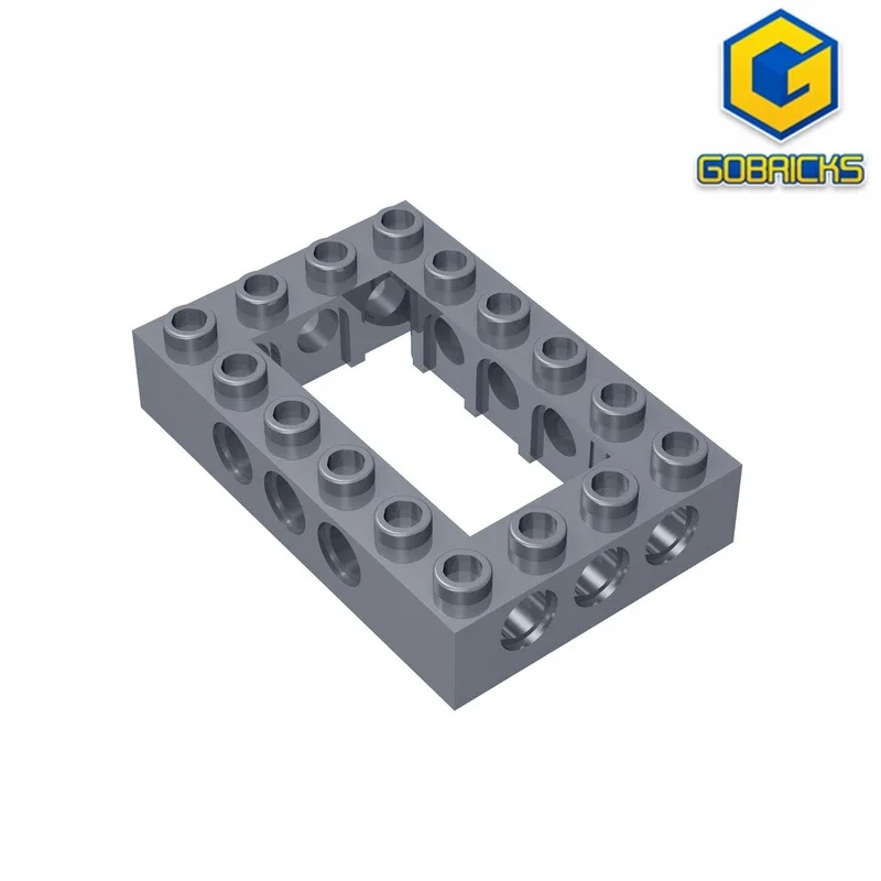 Gobricks-bloques de construcción técnicos para niños, juguete de ladrillos para armar Centro Abierto 4x6, compatible con lego 32531