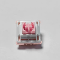 FEKER Rose Silent Switch 5pins Linear light Pressure POM Dustproof Axis For Mechanical Keyboard Mute Switches Hot Swap Gaming PC