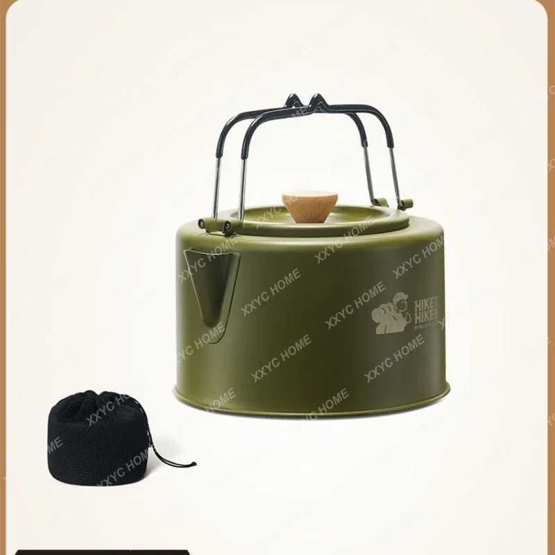 Kettle Outdoor Camping Portable Insulation Tea Making Picnic Tea Drinking Supplies Room Decoration