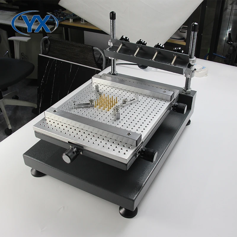 YX3040 Manual SMT Stencil Printer PCB Silk Screen Printers High Precision Solder Paste Screen Printing Machine