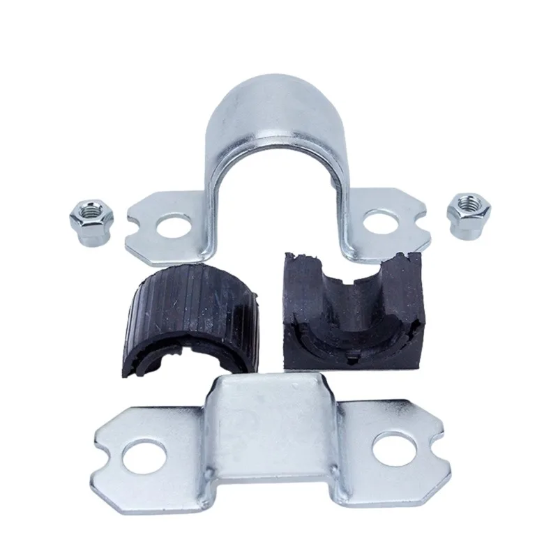 For VW Golf Octavia II Superb II Jette Passat B7 CC Tiguan Touran PQ35 Compatible 2PCS Rubber Bar Openings Sleeve