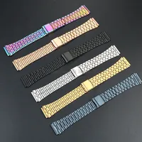 18mm Stainless Steel Metal Bracelet for Casio A158/159/A168/169/B650/AQ230/F91/108 Classic Small Square Watch Band Men Strap