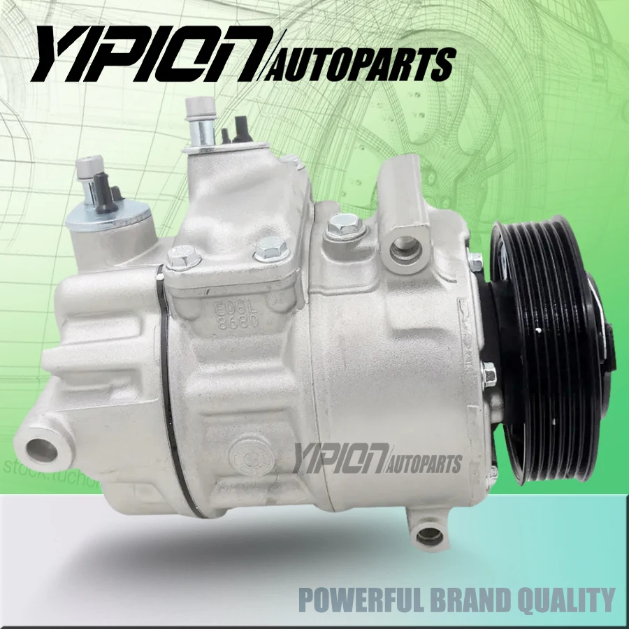 AC Compressor PXE16 for VW Touran/Sagitar/Passat/Jetta/Golf 1K0820808A 1K0820808D 1K0820803S  1K0820803SX 5C0820803G  1K0820859F