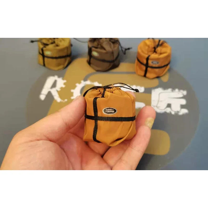 Models Mini Pot Bags Luggage Rack Replica Rc Scene Ornaments for 1/10 RC Crawler Car Traxxas TRX4 Defender RC4WD Diy Parts