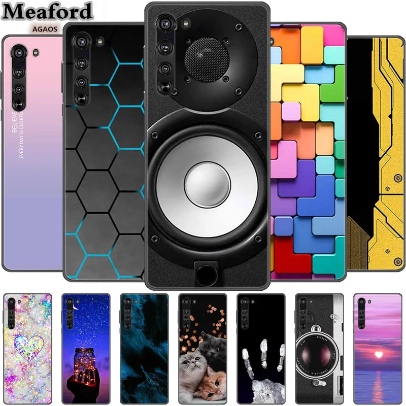 For Motorola Edge 2020 Case Luxury Silicone Soft TPU Phone Back Cover For Moto Edge 5G Funda XT2063-2 Shockproof Protector Coque