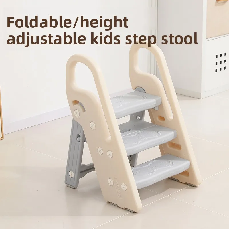 Toddler Step Stool Bathroom Sink Step Ladder Children's Staircase Steps Preschool Washbasin Bench Baby Hand Washing Ladder