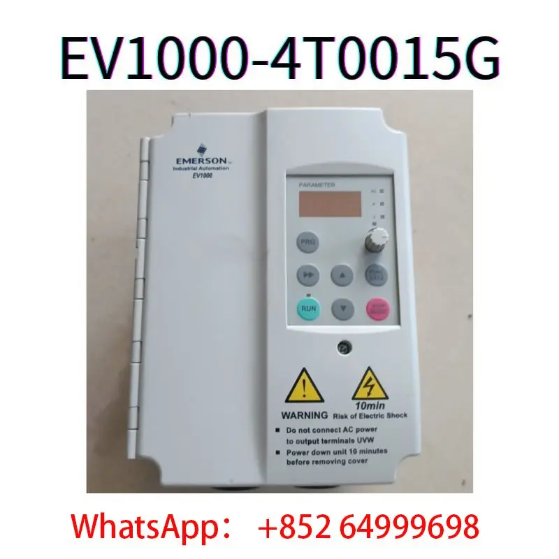 

second-hand EV1000 frequency converter EV1000-2S0015G 1.5KW tested ok