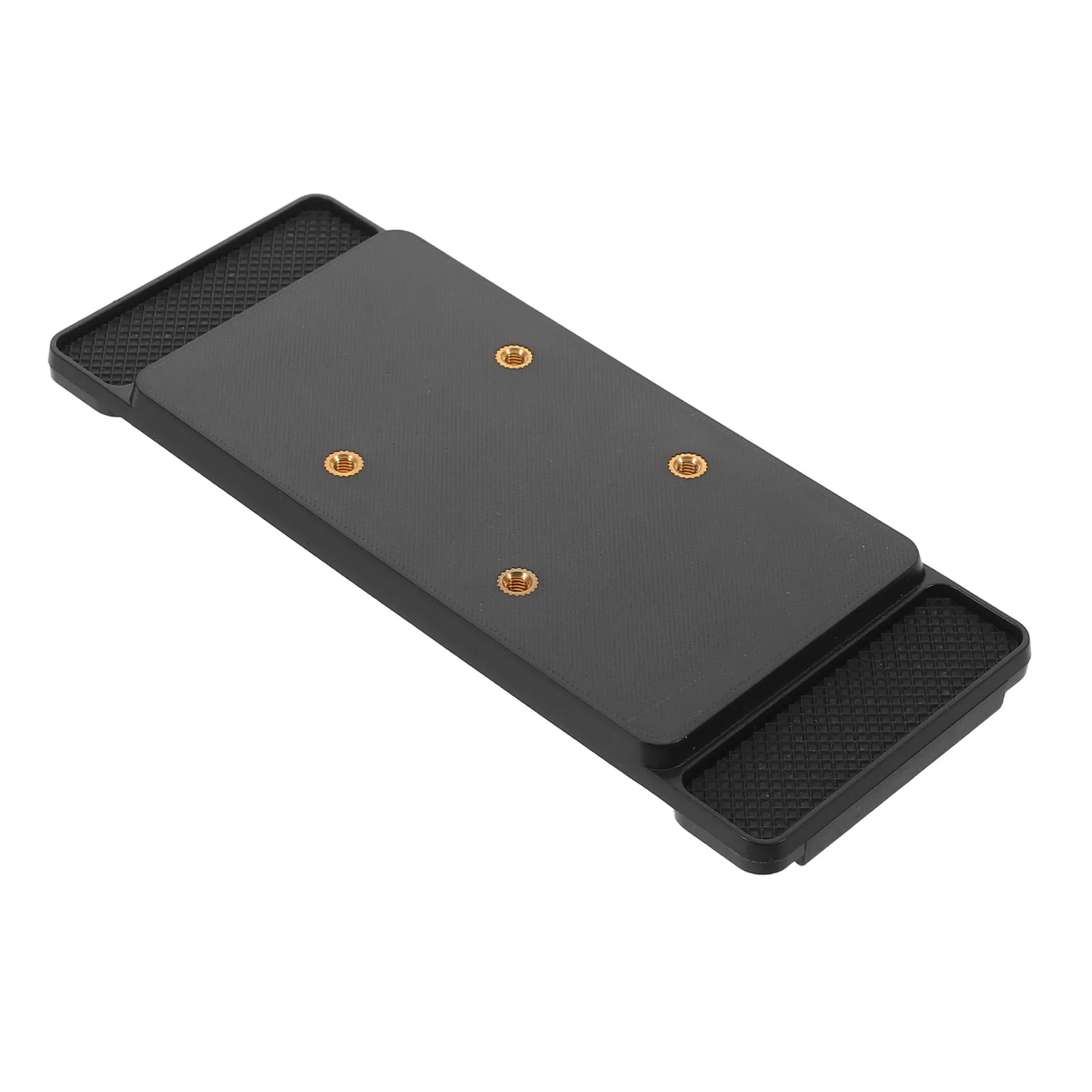 Car Rearview Mirror Mount Plate Black Plastic Backplate Interior Mirror Bracket Dash Cam Holder Plate Rear View Camera Stable
