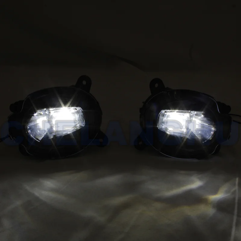 LED Car Light For VW polo 2018 2019 2020 2021 2022 2023 Pair Left+Right Front Fog Light Fog Lamp 5JF941701 5JF941702