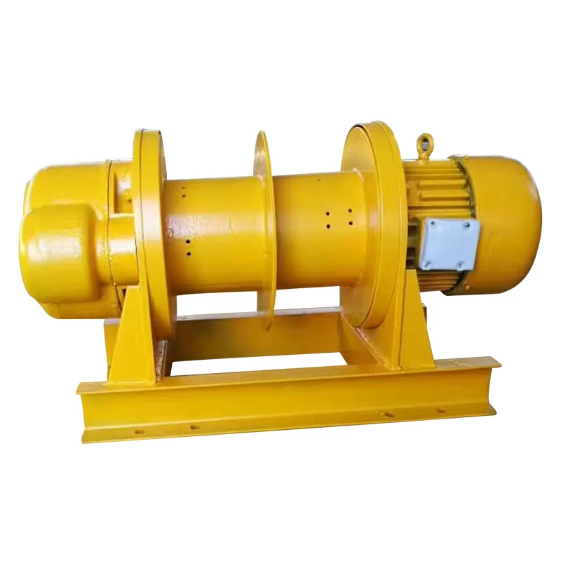 New Wholesale 120V Electric Winch 2 Ton Load Capacity Multi-Function 10m Small Hoisting Winch Wire Rope Sling Remote Control for