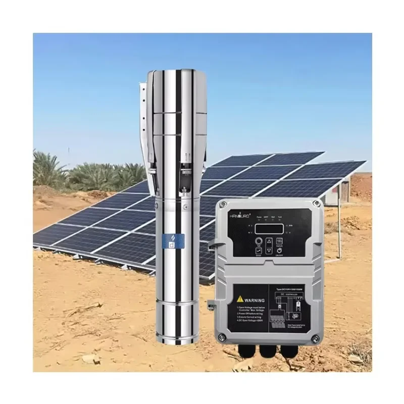 Nick 2026 handuro wenling bomba de agua tomada de fábrica 3 Polegada 2hp 100 metros 100m furo solar poço profundo bomba de água submersível
