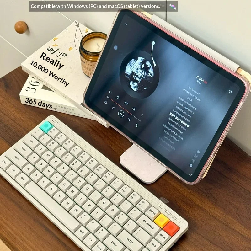 NuPhy Node75 Node100 Low-ProfileTri-Mode Wireless Mechanical Keyboard,Silent Switch Game Office Keyboard for Win Mac iOS Android