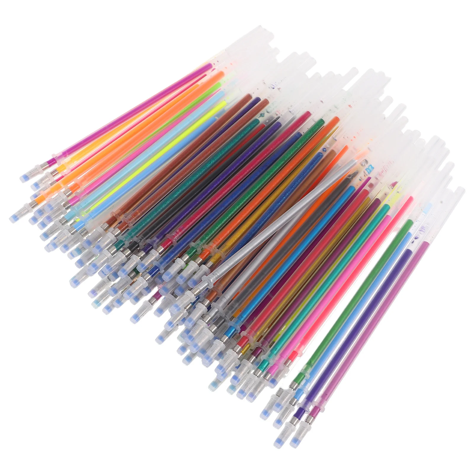 96 قطعة متعدد الألوان هلام عبوات أقلام بريق الحبر 1.0 مللي متر الحبر الملون استبدال للطلاب مكتب اللوازم المدرسية الكتابة الرسم #3