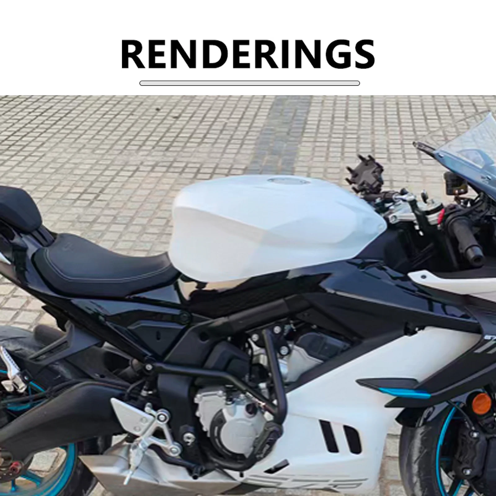 New Motorcycle Fuel Tank Cover, For CFMOTO 675SR-R, 675SR 2024 2025 2026Fuel Tank Top, Fuel Tank Lid, Fairing Accessories