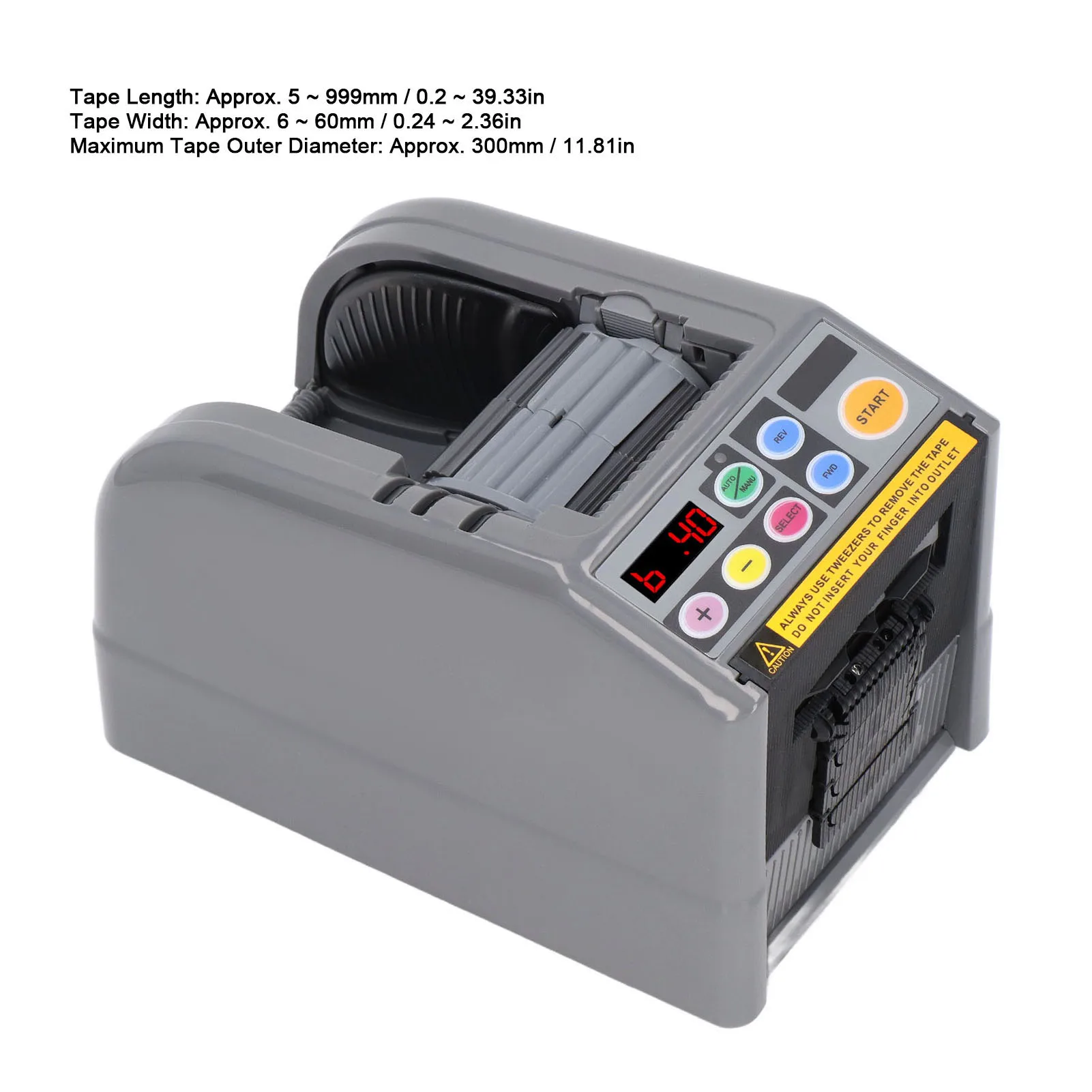 

Auto Tape Cutter Automatic Tape Dispenser Electric Auto Manual Cutter Dual Cutting Machine for Home Electric Tape Cutter