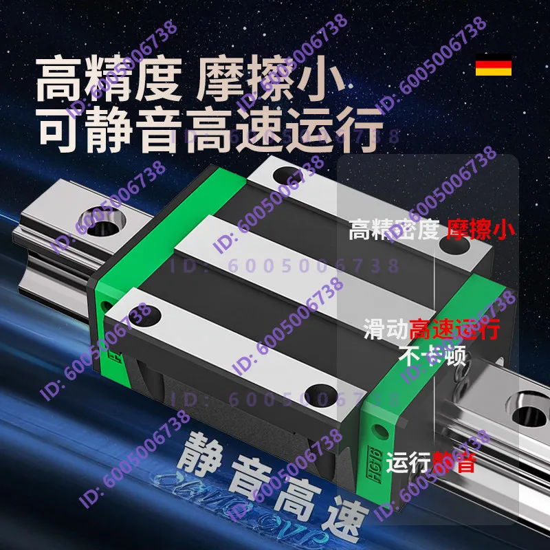 Linear Guide Slide Slide Line Rail Square Rail HGW Slide HGH15 20 25 30 35 45 55 CA CC