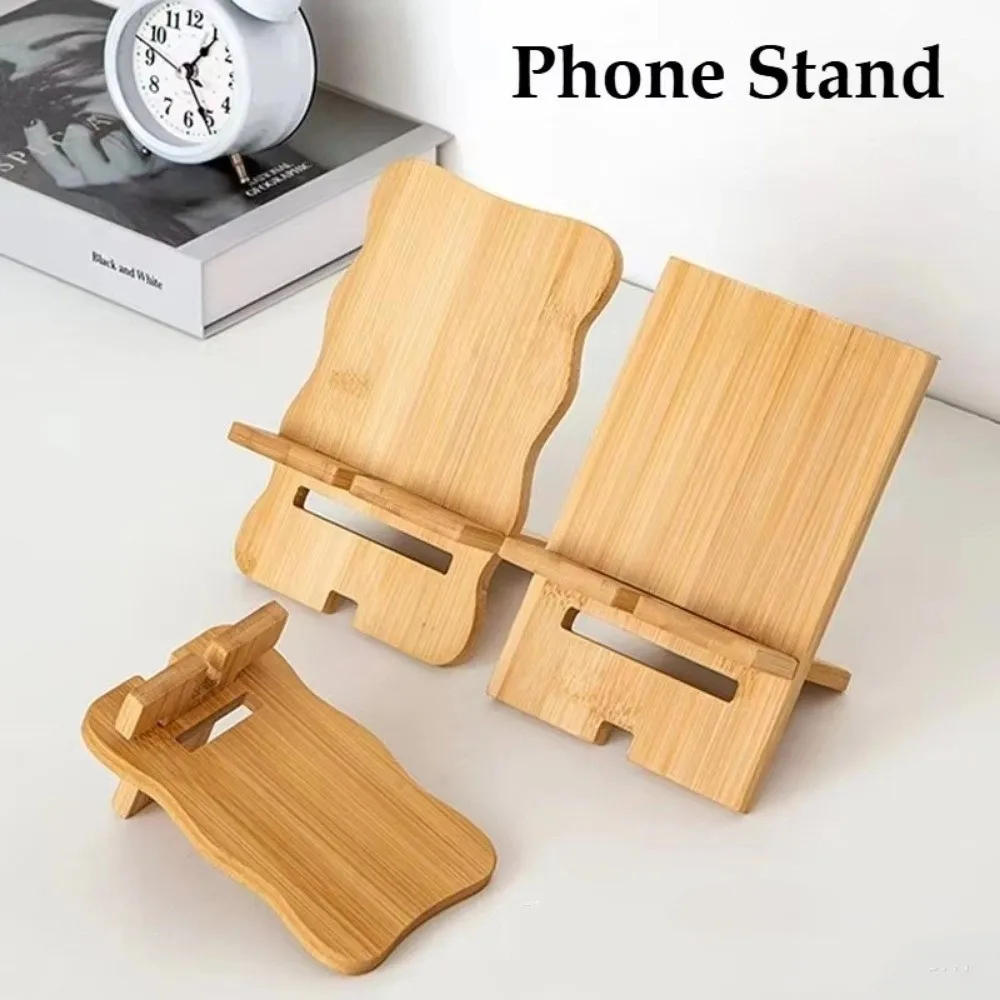 

Деревянный настольный держатель для телефона, многофункциональный кронштейн, подставка для мобильного телефона, крепление для планшета, подставка для зарядки телефона