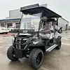 거리 법적인 전기 리튬 배터리 골프 카트 4/6 Seater 4000W 5000W 관광 스쿠터 4 바퀴 태양 전기 골프 카트 6