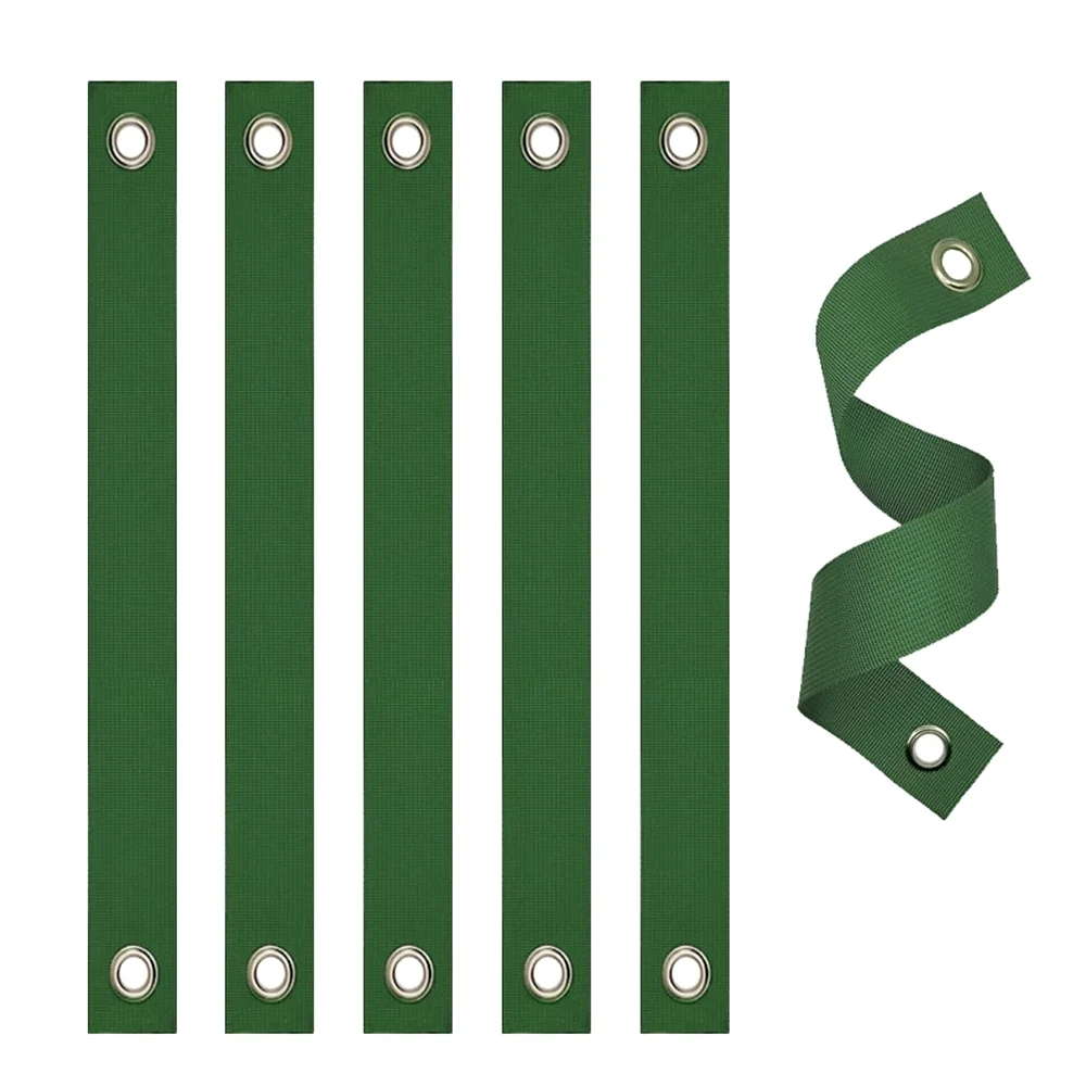 Adjustable Quick-Lock Tree Support Straps Nylon Plant Tie Belt Garden Stake Kit Windproof for Young Trees - 10/30/50PCS