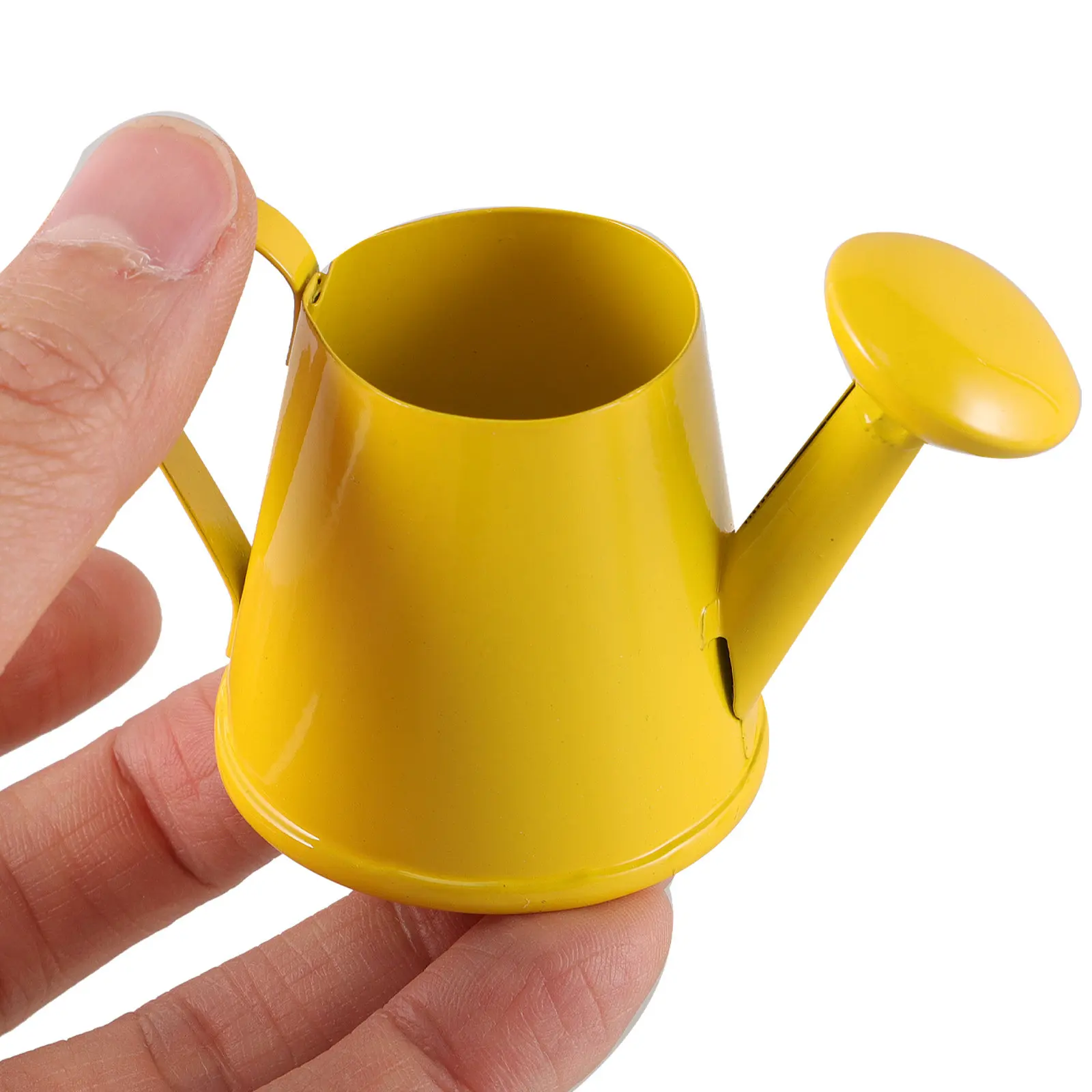 5Pcs Mini Watering Can Set Small Metal Garden Water Pot Colorful Indoor Outdoor Plants Watering Bucket for Decorative view 5
