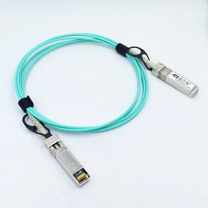 10G SFP + AOC kablo OM3 10GBASE aktif optik SFP kablosu yüksek hızlı Cisco Huawei MikroTik HP Intel Dell ile uyumlu