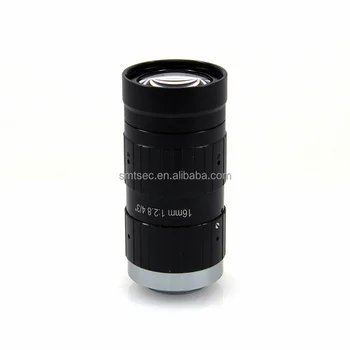 

SL-0177 Объектив 8MP 4K 16 мм 4/3 дюйма MV F2.8 C с креплением 57.6 ° 95,526 мм
