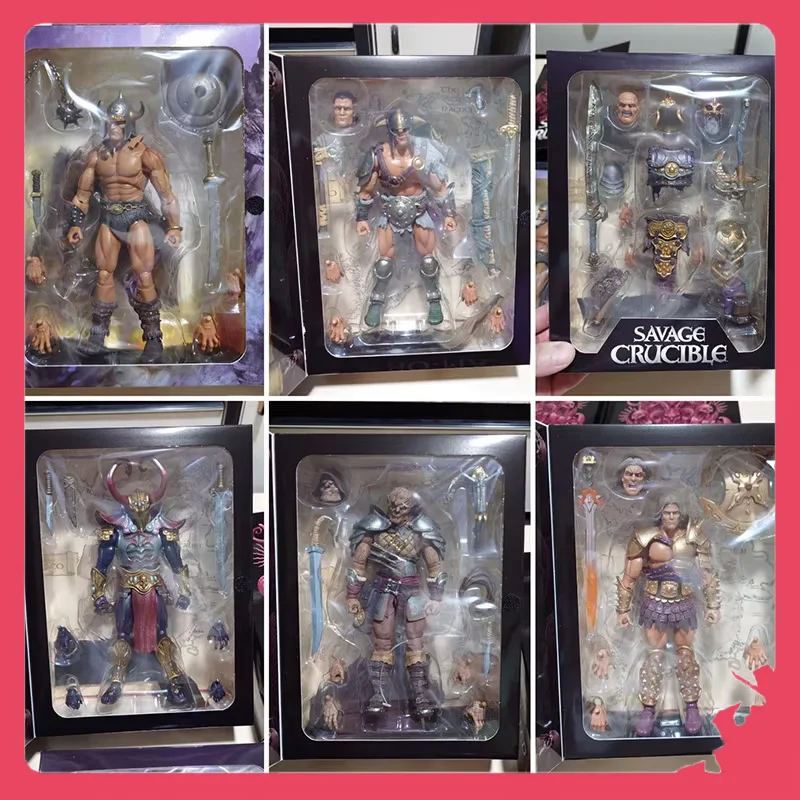 Original In Stock Genuine 1/12 Savager Studios Werewolf Yeager Whoman Savage Crucible The Barbarian Action Figure Model Toy