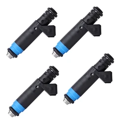 4 Piece 850CC 80Lb High Impedance Injection Nozzle Fuel Injector Black ABS+Metal For Ford GM V8 LT1 LS1 LS6 FI114991 F127B00418