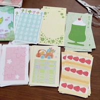 20sheets M5 Soda Cake Memo Pads Korean Style Loose Leaf Inner Page Forest Deco Paper Materials For Diy Crafts Journal Planner