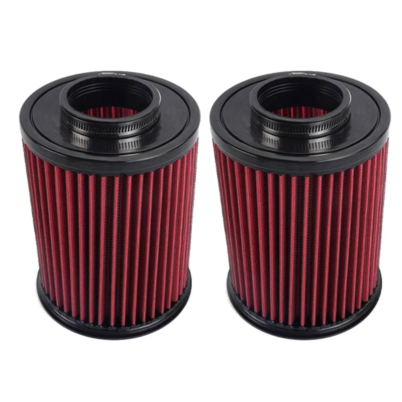 

Precision 2 PCS 70MM High Flow Car Air Filter E-2993 Cold Air Intake Air Filter For Ford Focus Escape MKC RS-OFI106