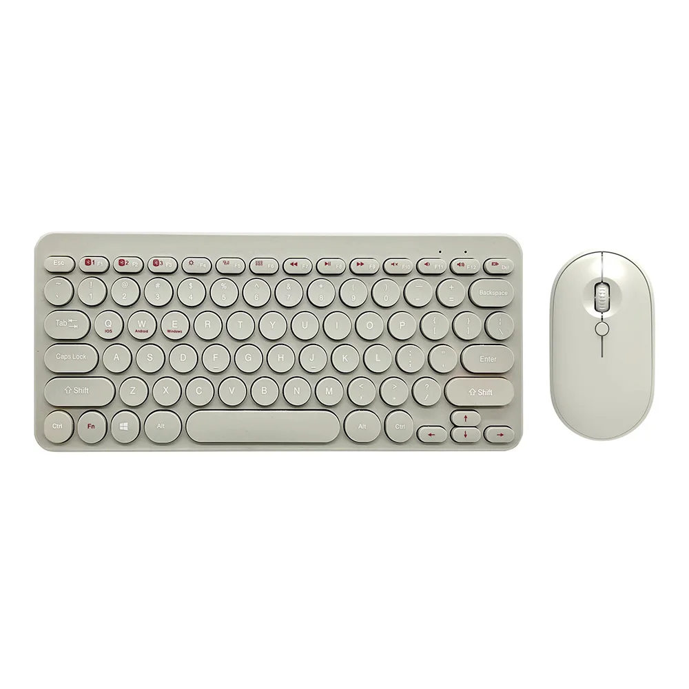 مجموعة لوحة مفاتيح وماوس لاسلكية 2.4 جيجا، مجموعة لوحة مفاتيح وماوس لاسلكية لأجهزة الكمبيوتر المحمول والكمبيوتر اللوحي