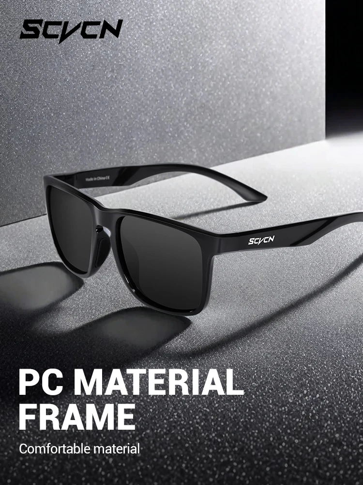 AliExpress SCVCN Polarized Cycling Sunglasses Professional Cycling Glasses Men UV400 Fashion Glasses Bike MTB Outdoor Bicycle Glasses  2026
